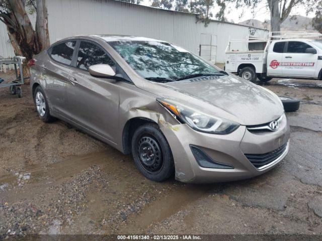  Salvage Hyundai ELANTRA