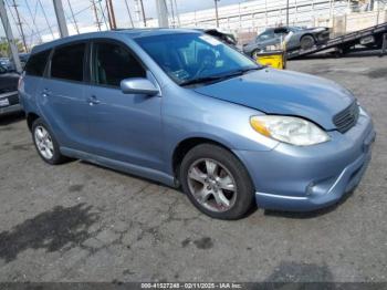  Salvage Toyota Matrix