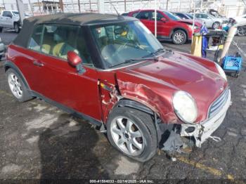  Salvage MINI Cooper