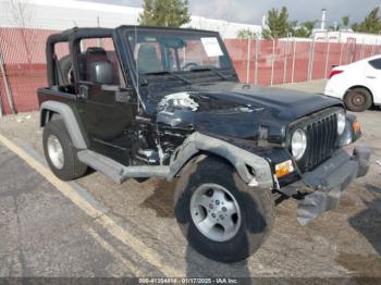  Salvage Jeep Wrangler