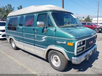  Salvage GMC Rally Wagon   Van