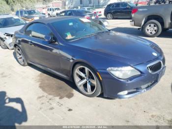  Salvage BMW 6 Series