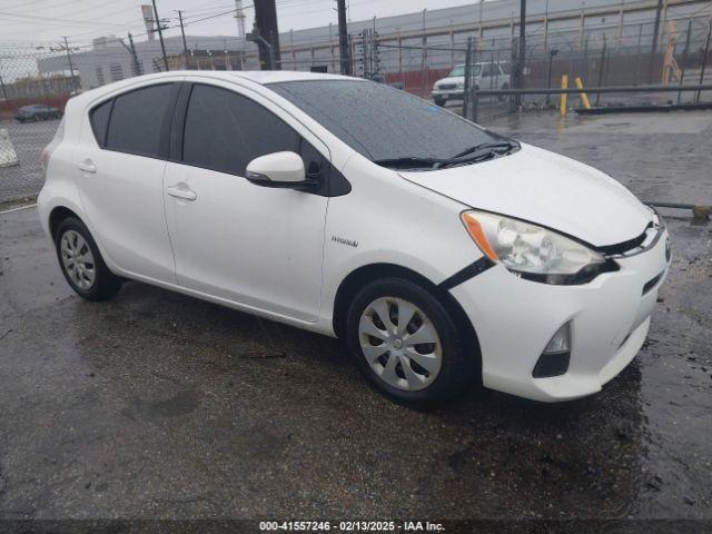  Salvage Toyota Prius c