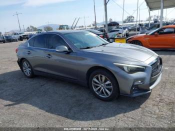  Salvage INFINITI Q50