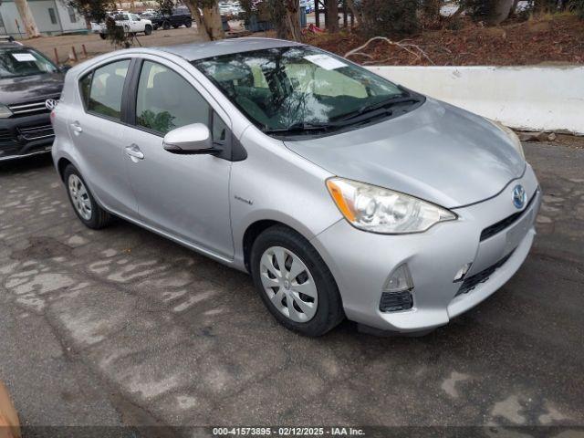  Salvage Toyota Prius c