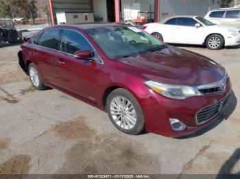  Salvage Toyota Avalon Hybrid