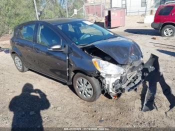  Salvage Toyota Prius c