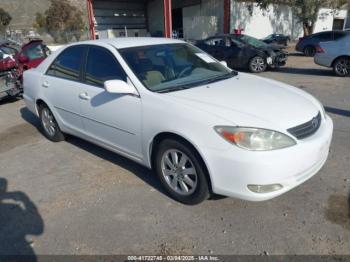  Salvage Toyota Camry