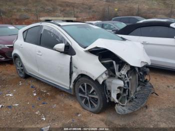  Salvage Toyota Prius c