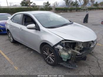  Salvage Toyota Corolla