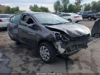  Salvage Toyota Prius c