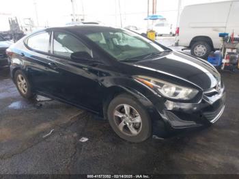  Salvage Hyundai ELANTRA