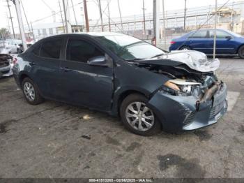  Salvage Toyota Corolla