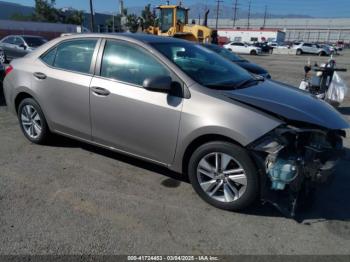  Salvage Toyota Corolla