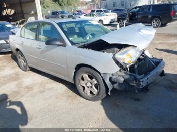  Salvage Chevrolet Malibu