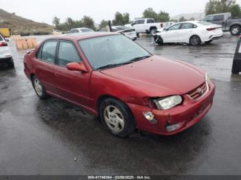  Salvage Toyota Corolla