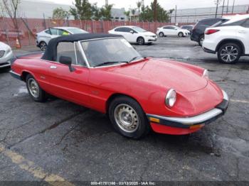  Salvage Alfa Romeo Veloce