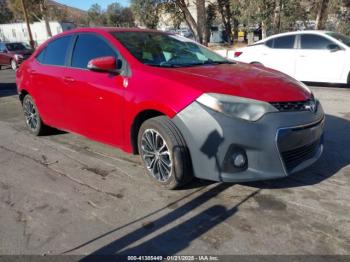  Salvage Toyota Corolla