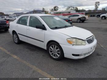  Salvage Toyota Corolla