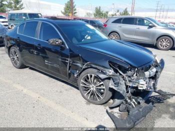  Salvage INFINITI G37