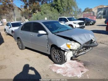  Salvage Toyota Corolla