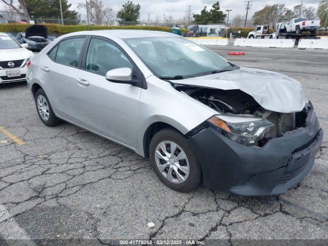  Salvage Toyota Corolla