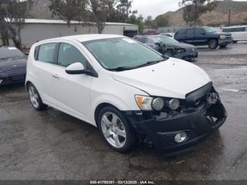  Salvage Chevrolet Sonic