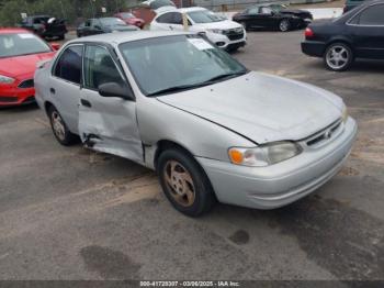  Salvage Toyota Corolla