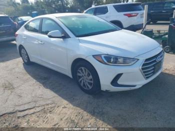  Salvage Hyundai ELANTRA