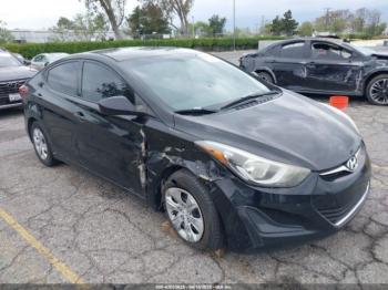  Salvage Hyundai ELANTRA