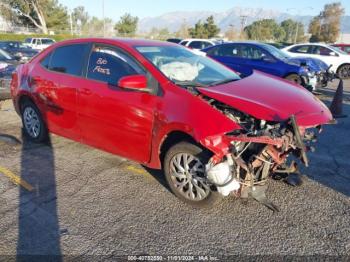 Salvage Toyota Corolla