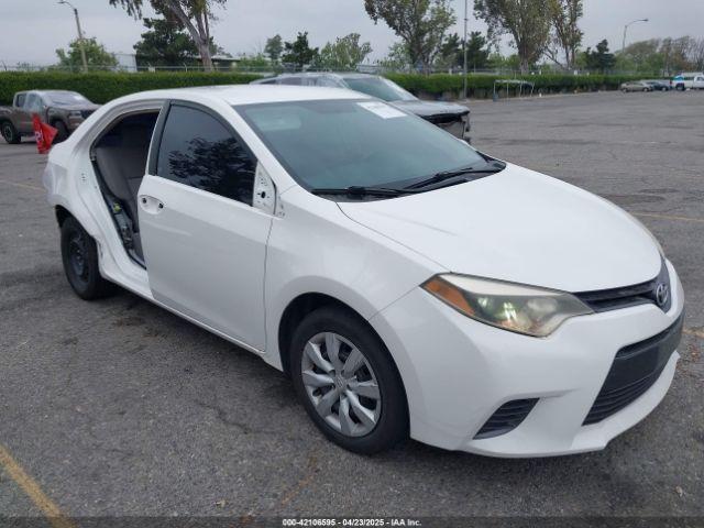  Salvage Toyota Corolla