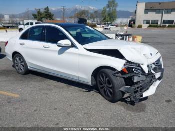  Salvage Mercedes-Benz C-Class