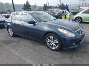  Salvage INFINITI G25