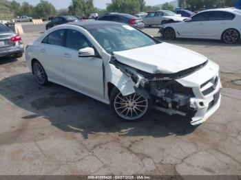  Salvage Mercedes-Benz Cla-class
