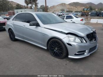  Salvage Mercedes-Benz E-Class