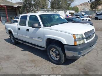  Salvage Chevrolet Silverado 2500