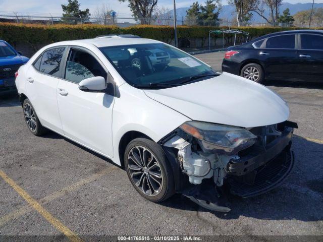  Salvage Toyota Corolla