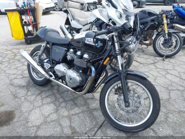  Salvage Triumph Motorcycle Thruxton