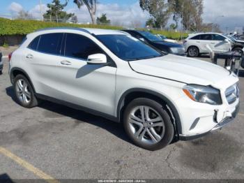  Salvage Mercedes-Benz GLA