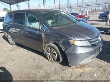  Salvage Honda Odyssey