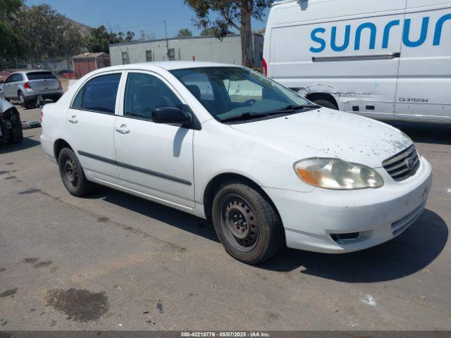  Salvage Toyota Corolla