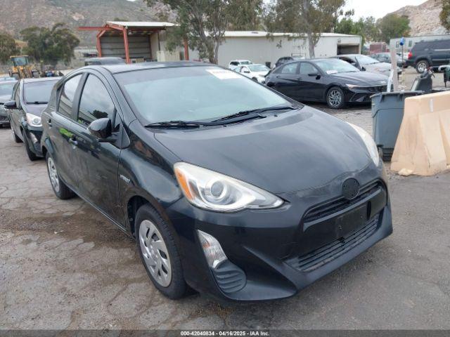  Salvage Toyota Prius c