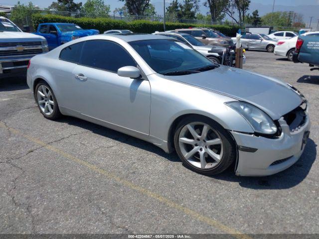  Salvage INFINITI G35