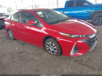  Salvage Toyota Prius Prime