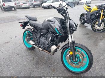  Salvage Yamaha Mt07