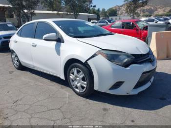  Salvage Toyota Corolla