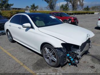  Salvage Mercedes-Benz E-Class