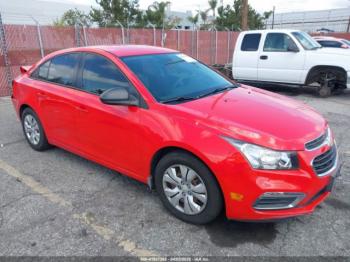  Salvage Chevrolet Cruze