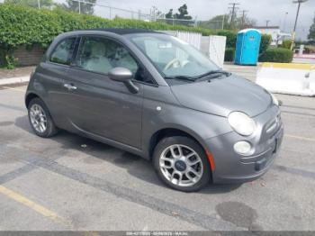  Salvage FIAT 500c